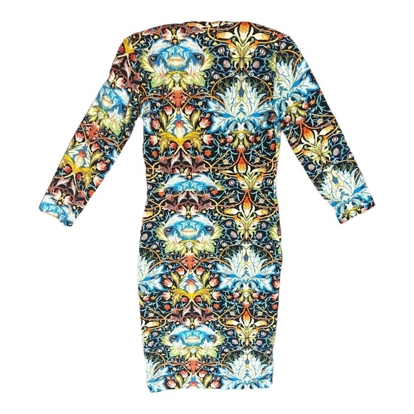 Just Cavalli Y2K Scoop Neck Mini Dress Sz XS Prism 90s - Picture 2 of 4